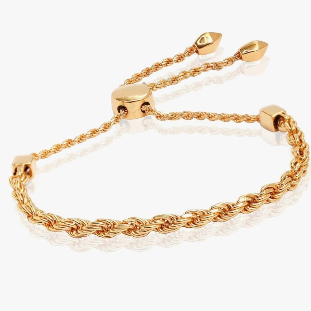 LeCalla 925 Sterling Silver Bracelets Jewelry Italian Natural Handmade